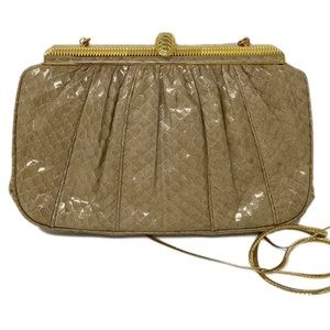 ✨Vintage Judith Lieber Snakeskin Evening Purse✨